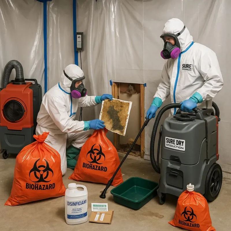 Contaminated Water Handling Protocols process in Tariffville, CT