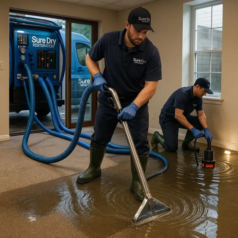 Water Extraction and Removal process in Tariffville, CT